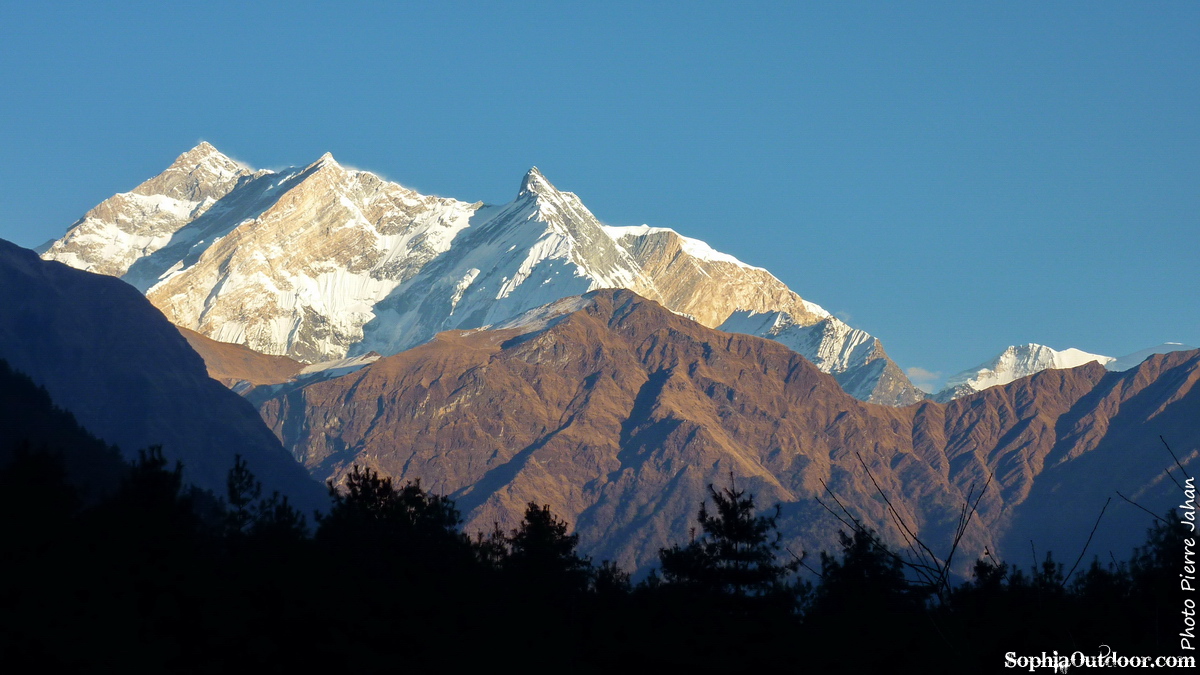 La chaine des Himalayas